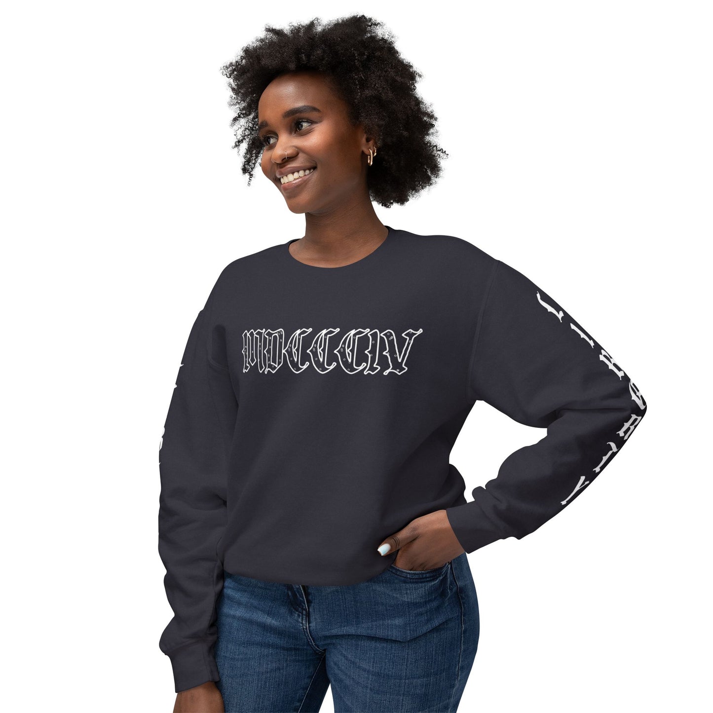 Luxury Lightweight Crewneck Sweatshirt - Unisex Long Sleeve Shirt